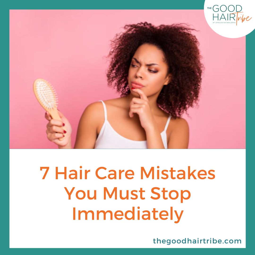 7 hair care mistakes you must stop immediately