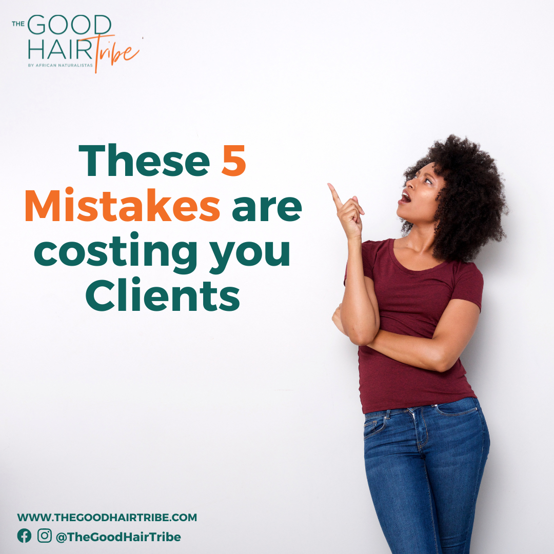 These 5 Mistakes are costing you clients