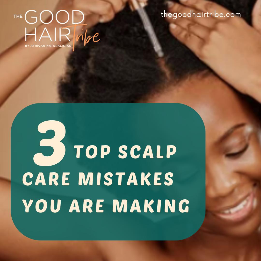 The image conveys a sense of self-care and the importance of maintaining healthy hair.